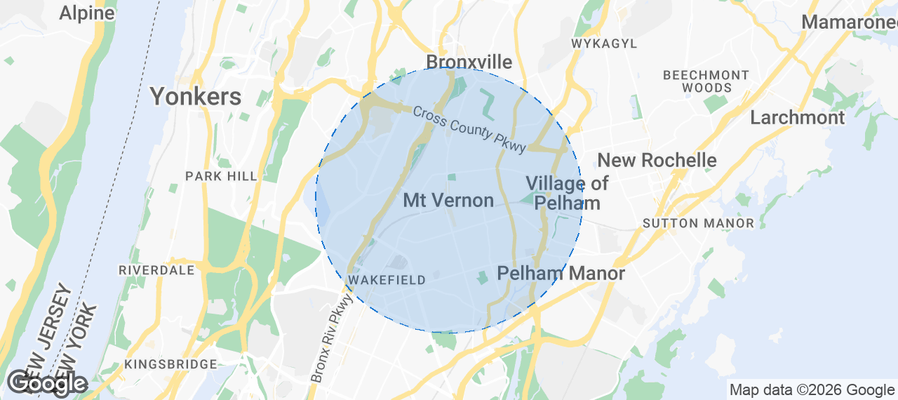 Mount Vernon Airbnb map